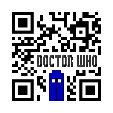 Custom QR Code: Doctor Who