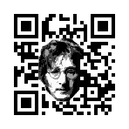 QR Code enhancement: John Lennon