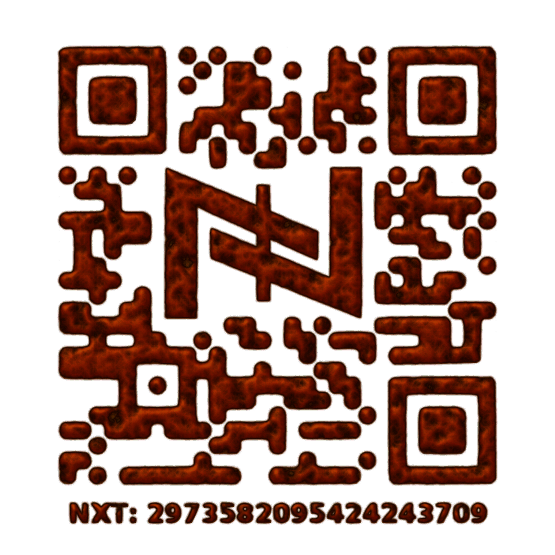 NXTCoin Custom QR Code