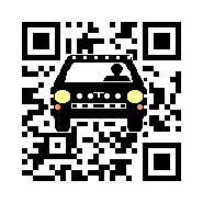 Custom QR Code: automobile