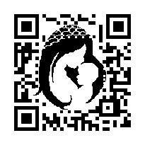 Custom QR Code: mother with child