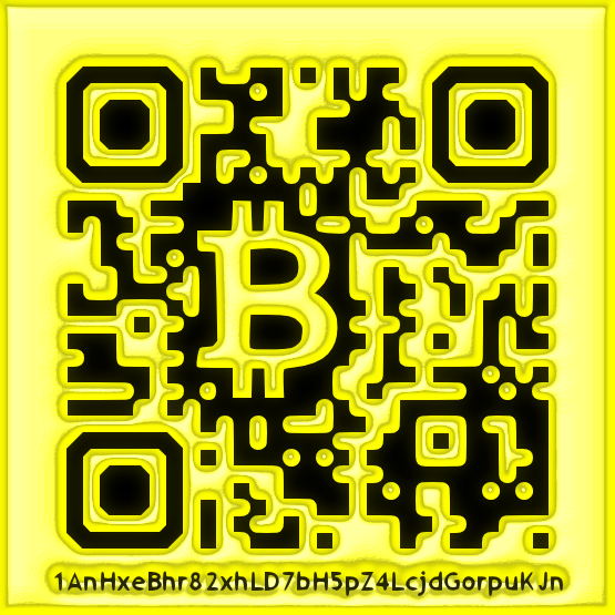 BitCoin Wallet Custom QR Code