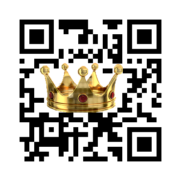 Custom QR Code: Crown
