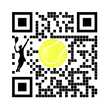 Tennis Custom QR Code